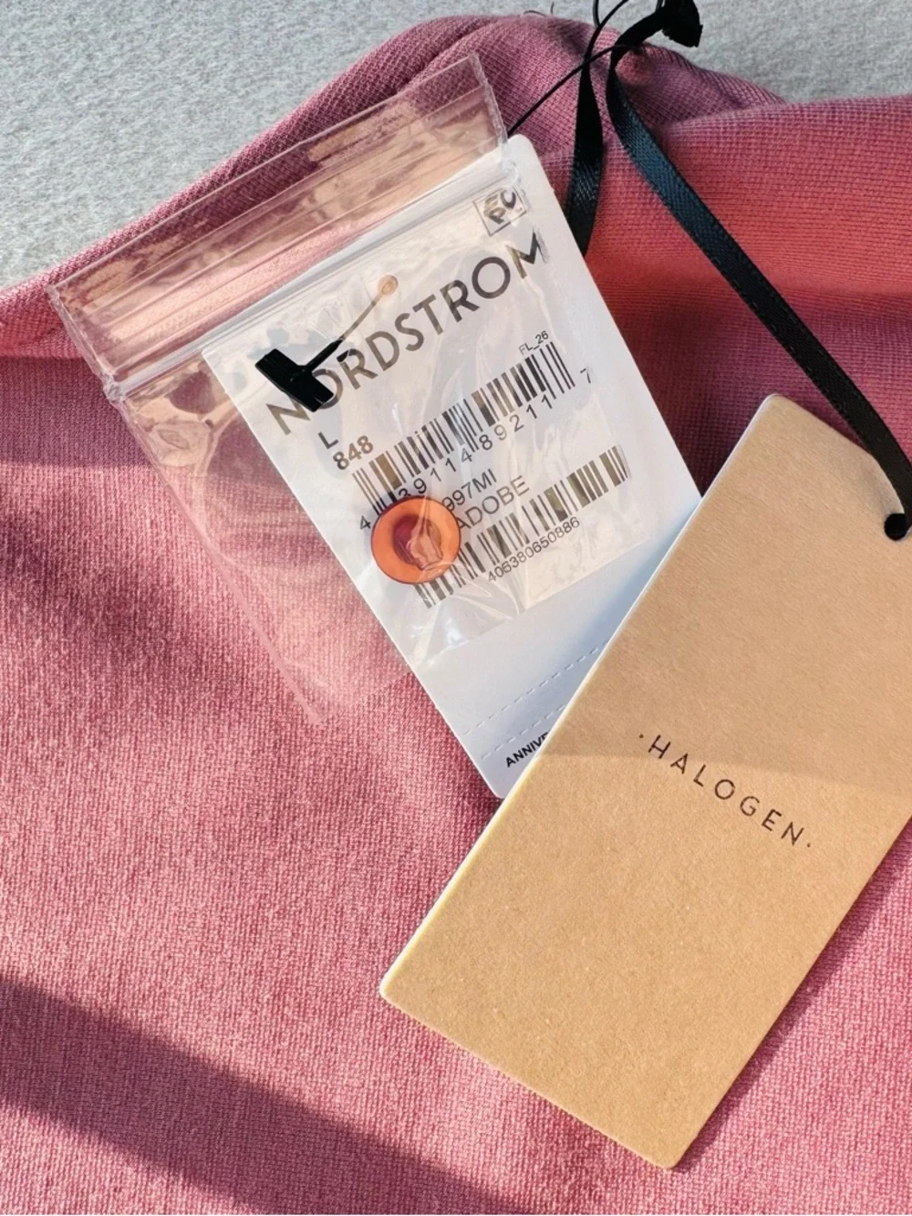 Halogen Sleeveless Keyhole Top - Mauve Pink - Picture 6 of 9